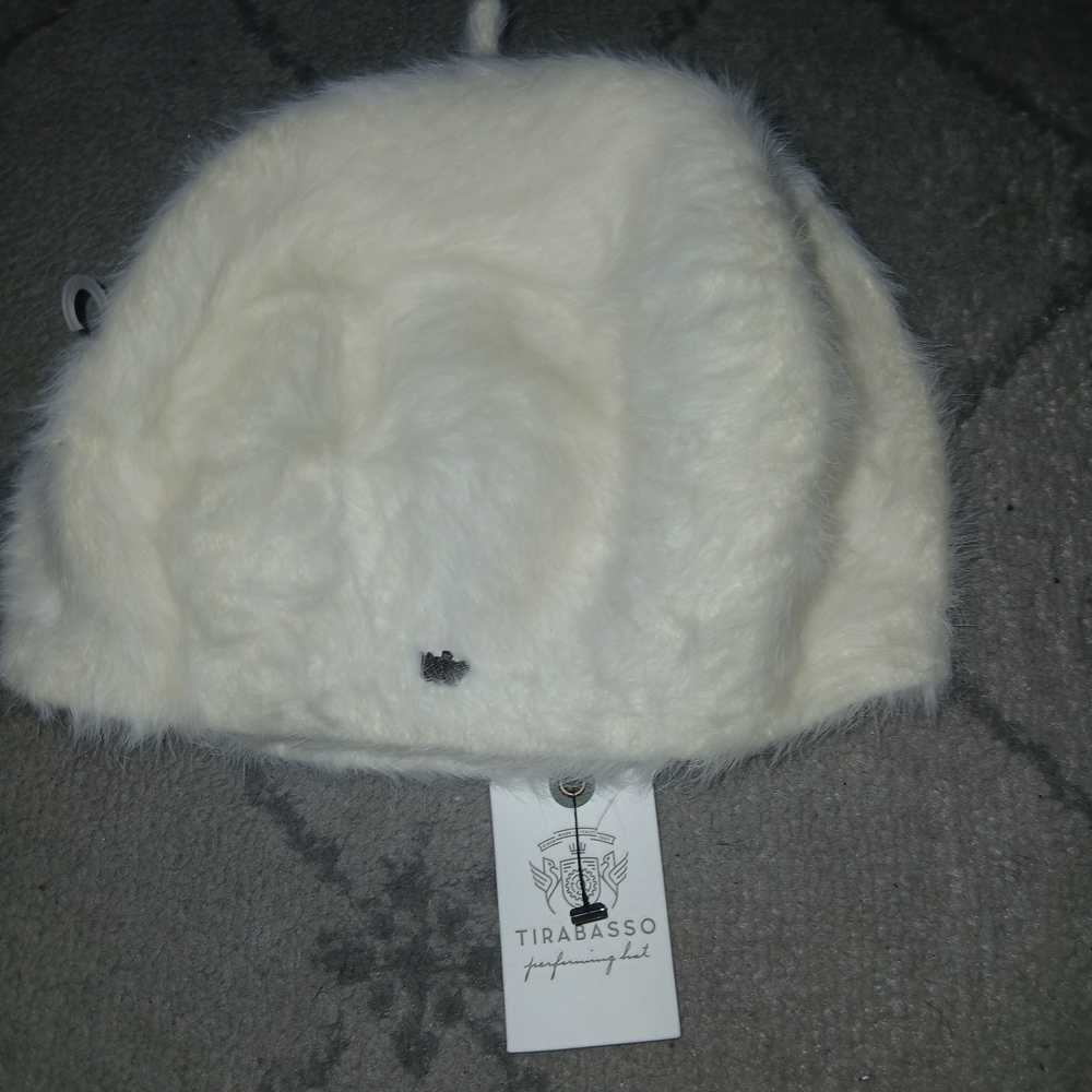 Tirabasso Italian Made Womens Hat/Beret New With Tags One Size Fits Most